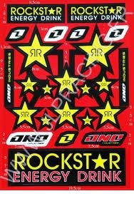 Stickers Rock Star Energy Drink 